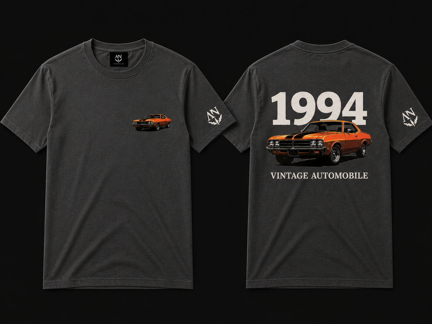AN by Amir Nadeem – Vintage Automobile 1994 Oversized T-Shirt | Premium Cotton