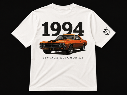 AN by Amir Nadeem – Vintage Automobile 1994 Oversized T-Shirt | Premium Cotton