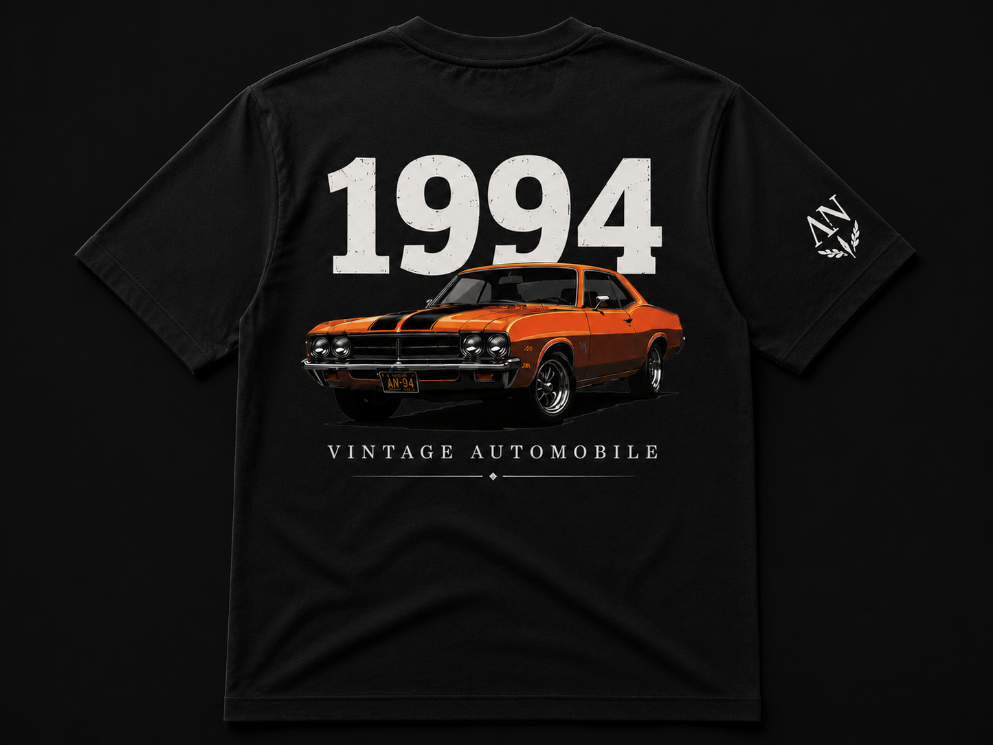 AN by Amir Nadeem – Vintage Automobile 1994 Oversized T-Shirt | Premium Cotton