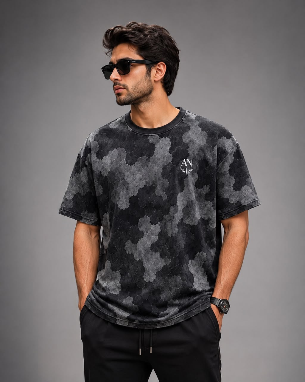 AN Black Camo Premium T-Shirt 🖤