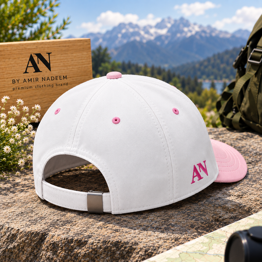 AN Wander Free Pink & White Cap